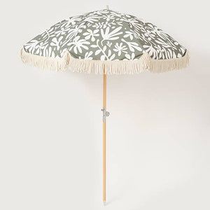 Luxe Beach Umbrella - Vacay Olive