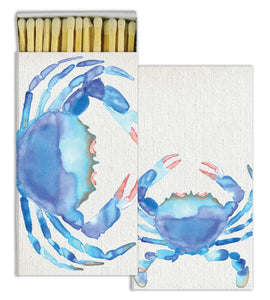Watercolor Crab Matches